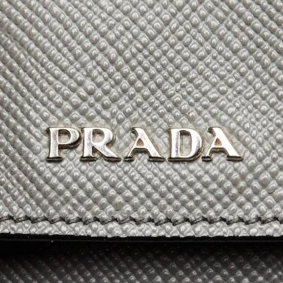 Prada Marmo Saffiano Lux Leather Double Handle Small Tote Bag 1BG775 - Picture 12 of 12